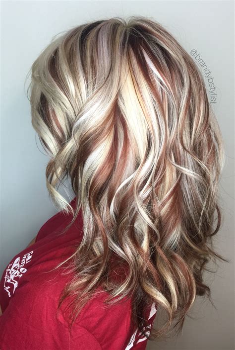 Red hairstyles with blonde highlights - Apr 26, 2022 ... "However, while blondes are often fighting yellow and gold tones, redheads should absolutely be embracing these tones. If the base color is red, ...